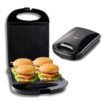 Sanduicheira Grill Elétrico Sumay Cuisine 1200W Rápido Para Sanduíches e Lanches grill prático