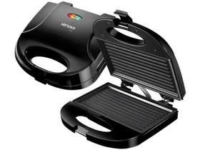Sanduicheira/Grill Lenoxx Easy PSD121 Preta 127V - 750W Antiaderente Sanduicheira/Grill Lenoxx Easy PSD121 Preta 127V - 750W Antiaderente