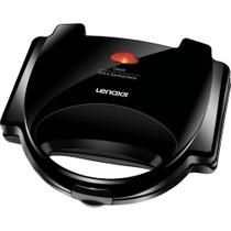 Sanduicheira Grill Misteira Antiaderente Classic Cor Preto 127V PSD117_127 Lenoxx