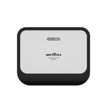 Sanduicheira Grill Misteira Elétrica Toast 127V Britania Preta Chapa Antiaderente Trava Compacta Revestimento BGR25B