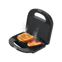 Sanduicheira Grill Preta 750W Antiaderente Kian 127V
