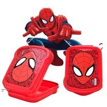 Sanduicheira Infantil De Plástico Homem- Aranha - Plasútil
