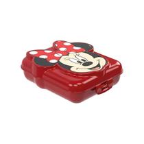 Sanduicheira Infantil Disney Minnie 3D Plasútil Vermelho
