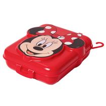 Sanduicheira Infantil Minnie Mouse Plástico Lancheira Pote Alimentação Escolar Meninas Sanduicheira Infantil Minnie Mouse Plástico Lancheira Pote Alimentação Escolar Meninas