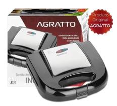 Sanduicheira Inox - Agratto - Grill