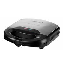 Sanduicheira Master Grill Inox Elétrica 2em1 Prática Portátil Revestimento Antiaderente Mondial S20