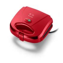 Sanduicheira Minigrill Multilaser 127V 750W Vermelha - CE148 Sanduicheira Minigrill Multilaser 127V 750W Vermelha - CE148