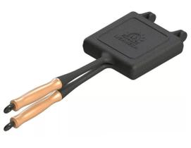 Sanduicheira Misteira Ferro 12X12Cm Cabo Madeira Libaneza Sanduicheira Misteira Ferro 12X12Cm Cabo Madeira Libaneza