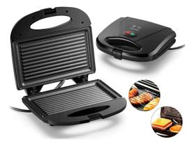 Sanduicheira Misteira Tostequeira Tostex Mini Grill Chapa Dupla Elétrica Cook Multilaser 110V