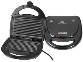 Sanduicheira Mondial Fast Grill e Sandwich 127V - Preto 750W