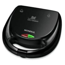 Sanduicheira Mondial Fast Grill e Sandwich - Preto - 220V - 750 Watts