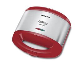 Sanduicheira Mondial Inox Grill Premium Red