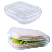 Sanduicheira Para Pão De Forma Lanche Recreio e Uso Infantil Kit 2 Unidades
