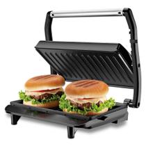 Sanduicheira Press Grill Master Mondial com 850W 2 em 1 Inox PG01