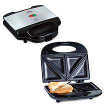 Sanduicheira T-Fal Compact em Aço Inoxidável 625W Preto