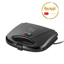 Sanduicheira Torradeira Misteira Gril Black Antiaderente 750w - Multilaser