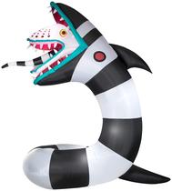 Sandworm Beetlejuice Gemmy Animated inflável de 2,9 m com LEDs