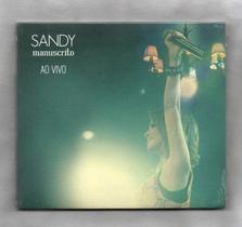 Sandy CD Manuscrito Ao Vivo