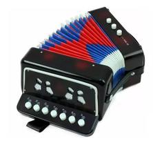 Sanfona Infantil Acordeon Gaita 3 Baixos 7 Teclas Mini Colors