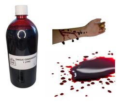 Sangue Artificial P/ Festa E Efeitos Especiais 1 Litro - Lynx Produções artistica
