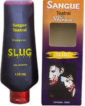 Sangue Comestível Teatral 120Ml Halloween Slug