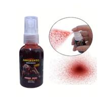 Sangue Falso Artificial SPRAY - Para Maquiagem Artística de Halloween - 60 ML Rostinho Pintado