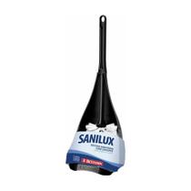 Sanilux - Escova Sanitária Plástica com Suporte, Cor Sortida, Bettanin Sanilux - Escova Sanitária Plástica com Suporte, Cor Sortida, Bettanin