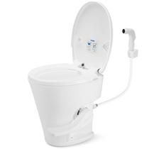 Sanita para RV Kohree, 47 cm de altura, fechamento suave e acionamento por pedal Sanita para RV Kohree, 47 cm de altura, fechamento suave e acionamento por pedal