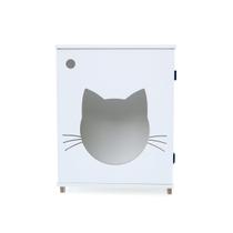 Sanitário banheiro gatos gatil caixa de areia Félix