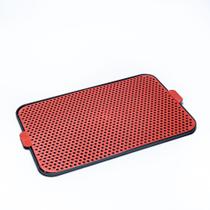 Sanitário Canino Xixi Dog Banheiro Pet Tapete Higiênico Cães Vermelho