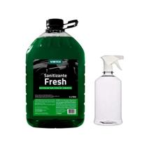 Sanitizante aromatizante automotivo e domestico fresh 5l Vintex + pulverizador 500ml