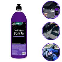 Sanitizante Bom Ar Vintex 1,5L By Vonixx Desinfetante Aromatizante para Ambientes e Veículos 1,5 Litros - 1 unidade Sanitizante Bom Ar Vintex 1,5L By Vonixx Desinfetante Aromatizante para Ambientes e Veículos 1,5 Litros - 1 unidade