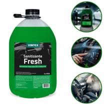 Sanitizante Vintex Fresh Desinfetante Automotivo Contra Bactérias e Fungos Aroma Fresh 5 Litros - 1 unidade Sanitizante Vintex Fresh Desinfetante Automotivo Contra Bactérias e Fungos Aroma Fresh 5 Litros - 1 unidade