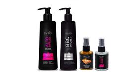 Sanliss Alto Impacto BBC Cream e BBC Night e Repair Macadâmia e Shine Macadâmia