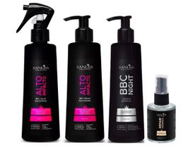 Sanliss Alto Impacto BBC Liquid e BBC Cream e BBC Night e Repair Moringa