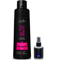 Sanliss Alto Impacto Shampoo 1 Litro e Shine Moringa