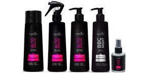 Sanliss Alto Impacto Shampoo e BBC Liquid e BBC Cream e BBC Night e Shine Macadâmia