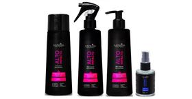 Sanliss Alto Impacto Shampoo e BBC Liquid e BBC Cream e Shine Moringa