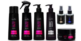 Sanliss Alto Impacto Shampoo e Máscara + 3 BBC + Repair Moringa e Shine Moringa