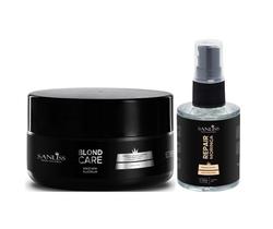 Sanliss Blond Care Máscara Platinum e Repair Moringa Sanliss Blond Care Máscara Platinum e Repair Moringa