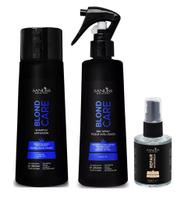 Sanliss Blond Care Shampoo e BBC Spray e Repair Moringa