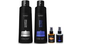 Sanliss Intense Shampoo e Intense Blond e Repair Macadâmia e Shine Moringa