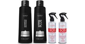 Sanliss Intense Shampoo e Intense Plus e SOS 1 e SOS 2