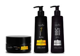 Sanliss Perfect Curly Máscara e BBC Cream Modelador e BBC Night