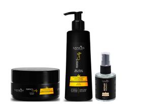 Sanliss Perfect Curly Máscara e BBC Cream Modelador e Repair Moringa Sanliss Perfect Curly Máscara e BBC Cream Modelador e Repair Moringa