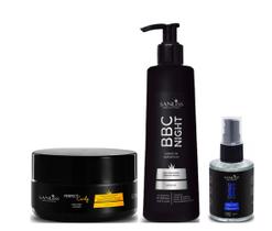 Sanliss Perfect Curly Máscara e BBC Night e Shine Moringa