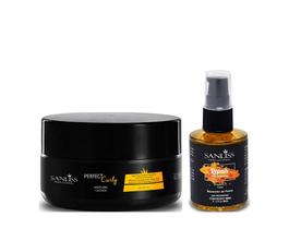 Sanliss Perfect Curly Máscara e Repair Macadâmia