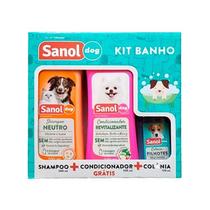 Sanol Dog Kit Banho Sh/Con/Col - Sanol Dog
