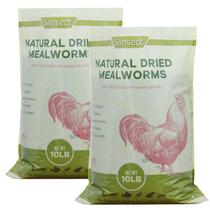 SANSECT 9 kg de tenébrios desidratados naturais, petisco rico em proteína SANSECT 9 kg de tenébrios desidratados naturais, petisco rico em proteína