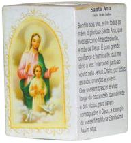 Santa Ana Candelabro Suporte De Velas De Resina.